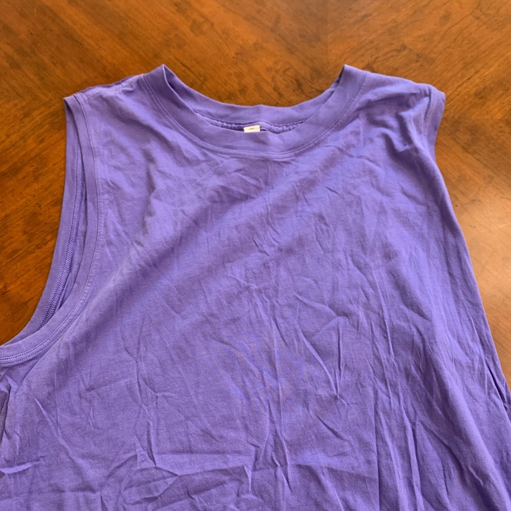 Lululemon Charged Indigo All Yours Tank Size 8